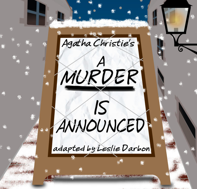 Agatha Christie's A Murder Is Announced logo