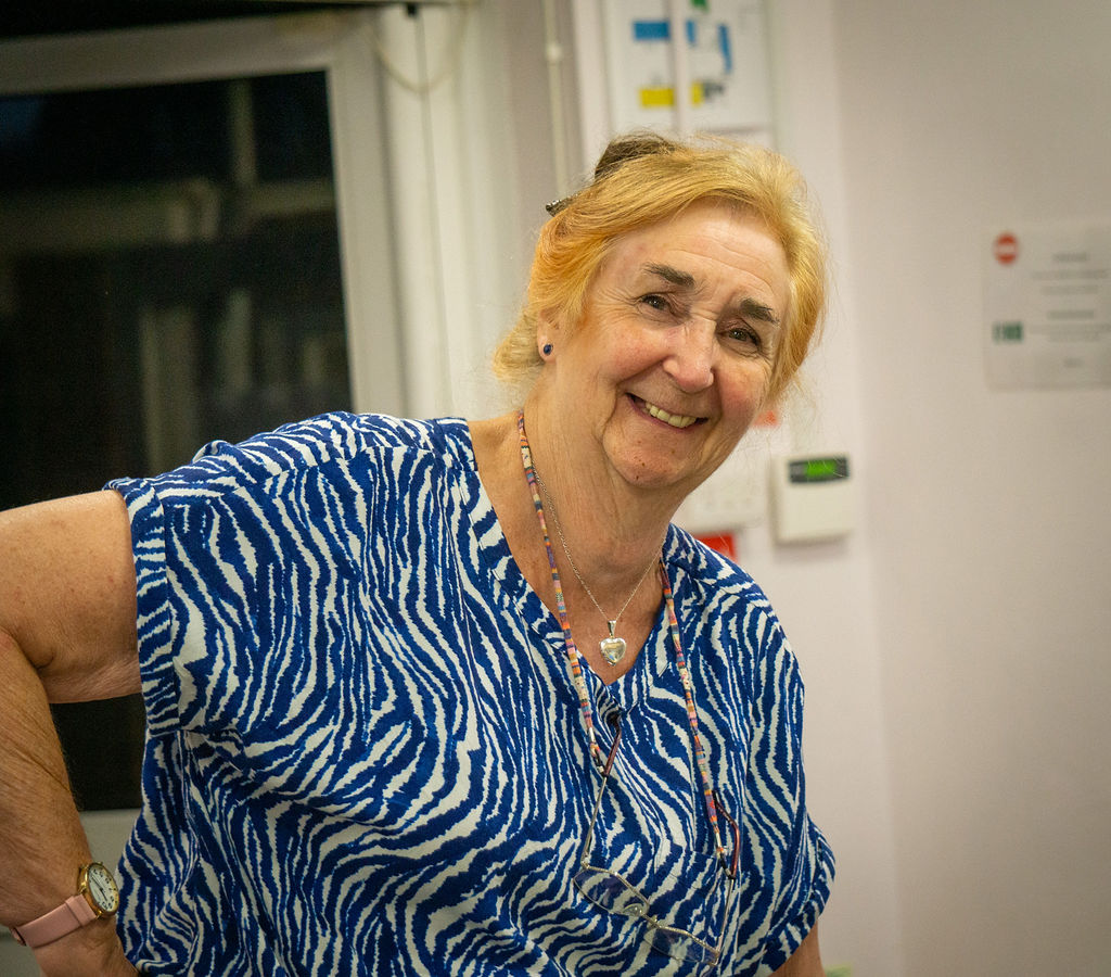 Allaine Walsh, our costume department!